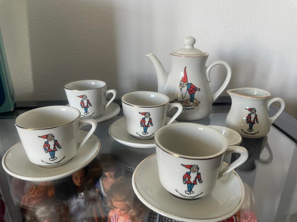 Vintage Piggelmee serviesje jaren ‘70, Ophalen of Verzenden, Zo goed als nieuw