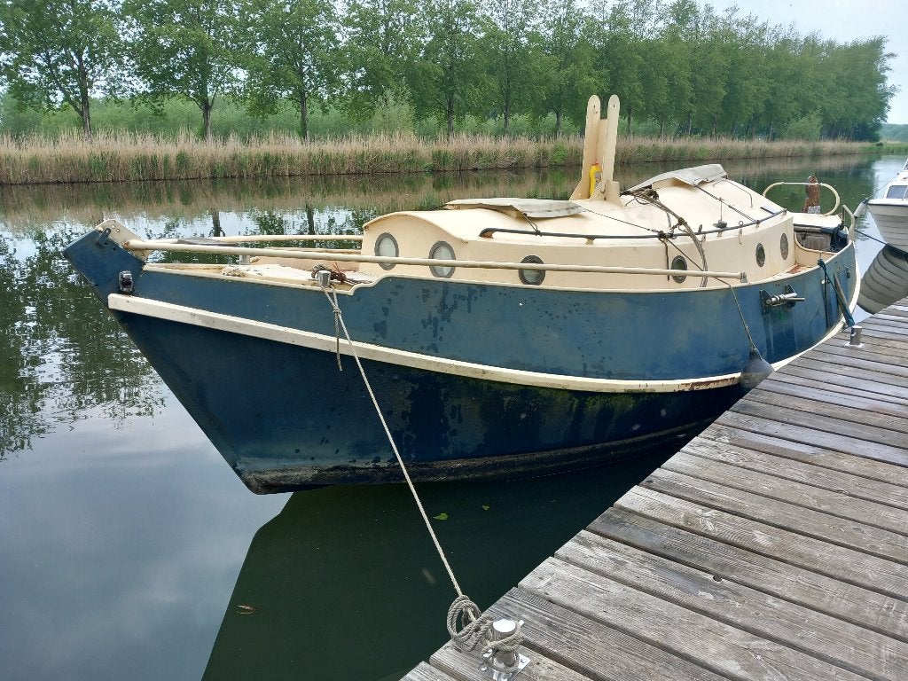 Grundel, Watersport en Boten, 70 cm, Gebruikt, Staal, Binnenboordmotor