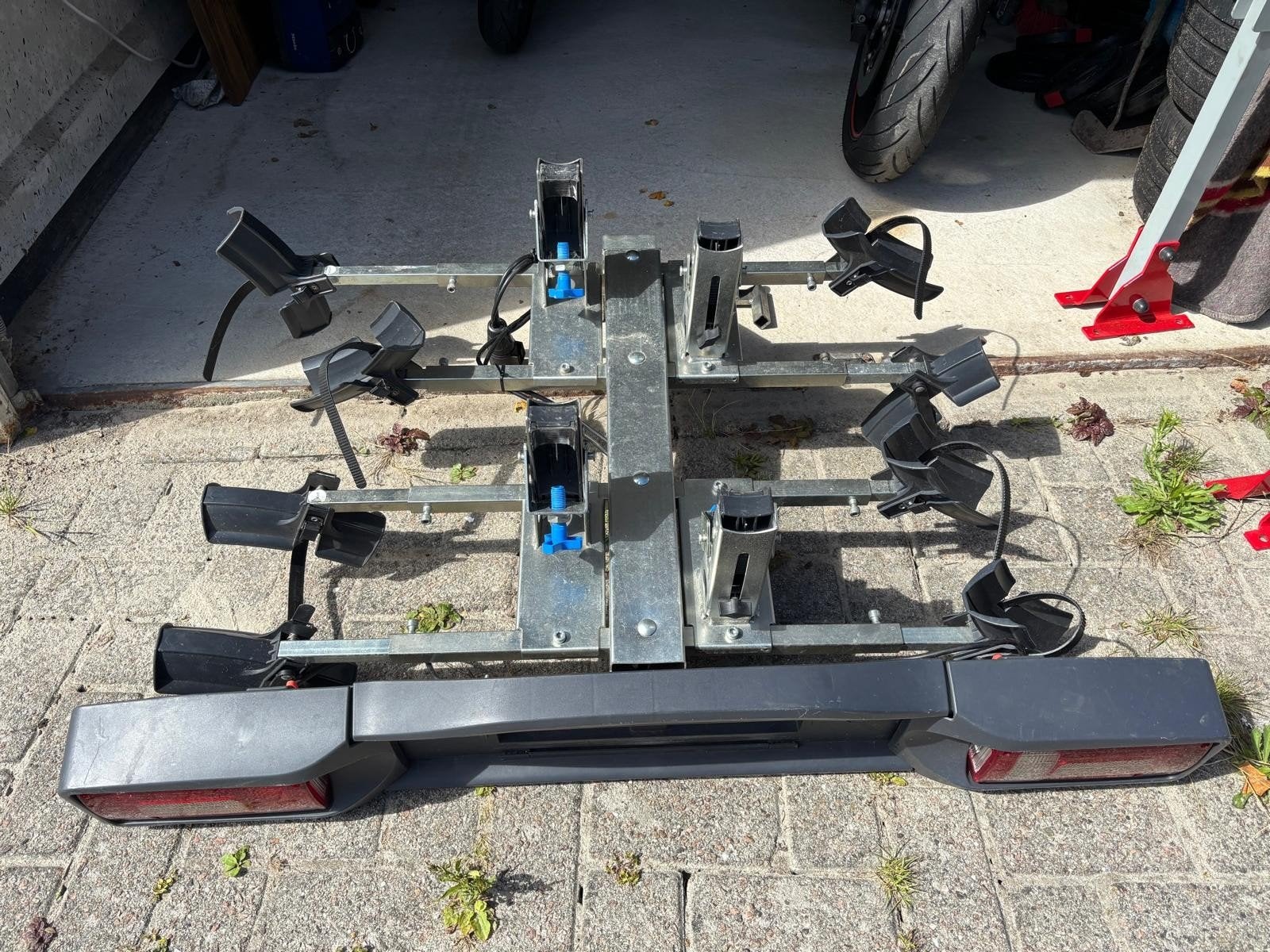 Twinny Load Traditional 4 Bikes trekhaakdrager, Ophalen, 3 fietsen of meer, Gebruikt, Trekhaakdrager