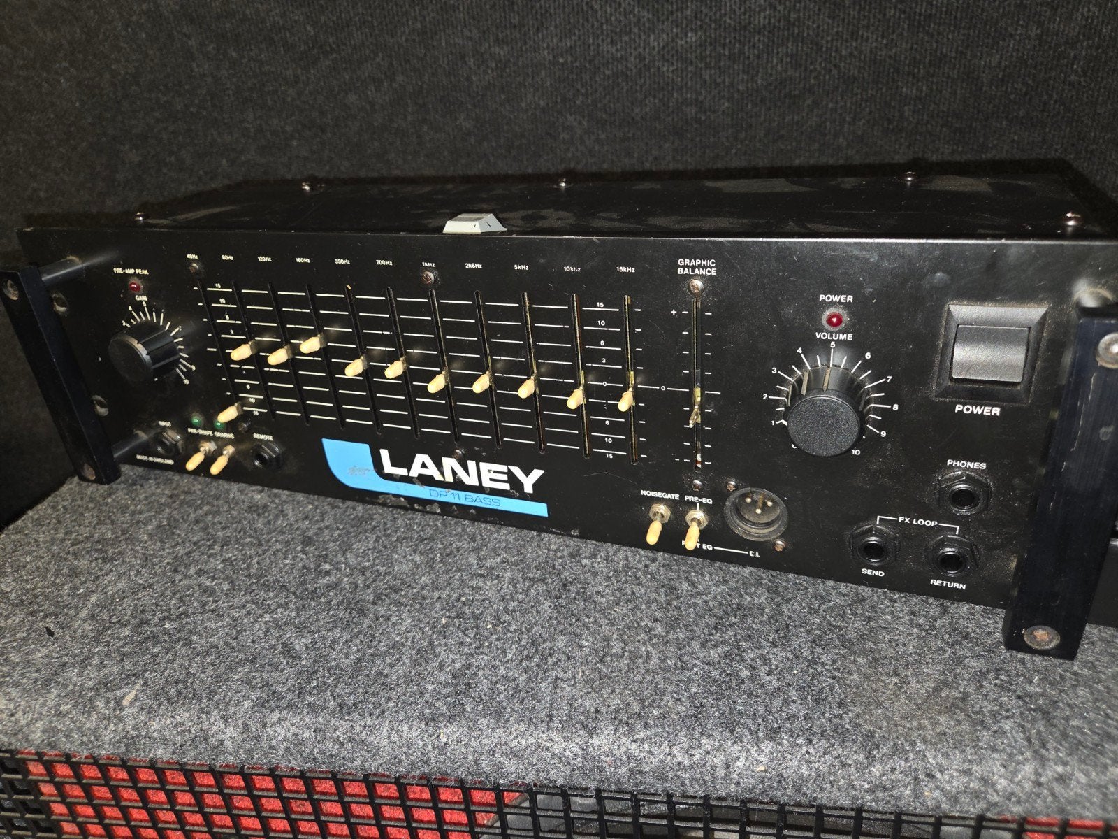 Laney Bass Preamp met Crossover, Ophalen of Verzenden, Gebruikt, 100 watt of meer