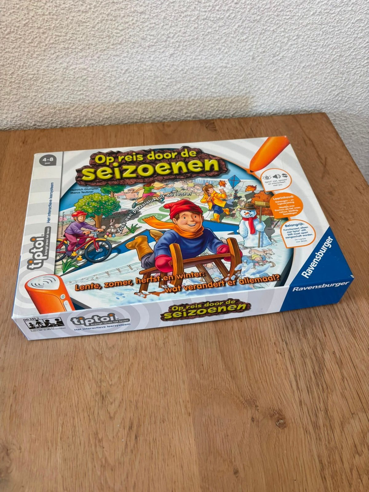 Tip toi op reis door de seizoenen, Ophalen, Zo goed als nieuw