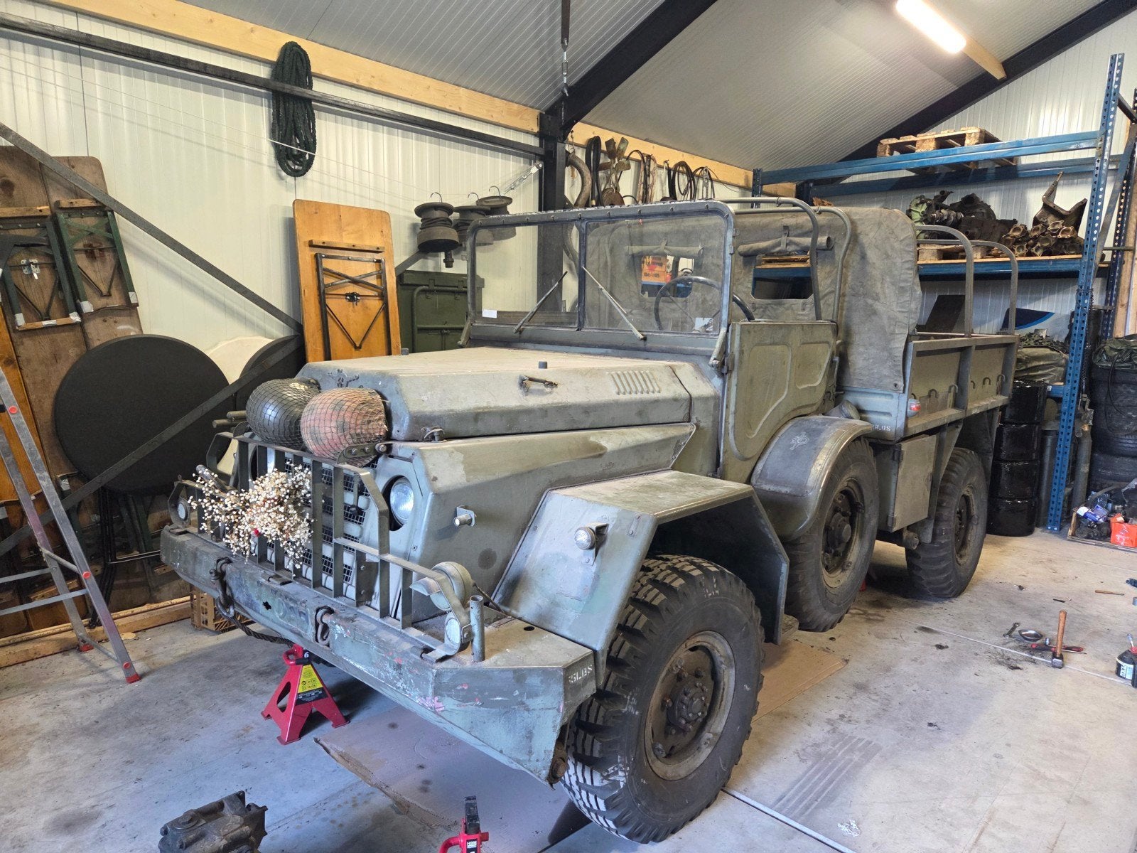 DAF YA 126, Beige, Cabriolet, Vierwielaandrijving, Particulier