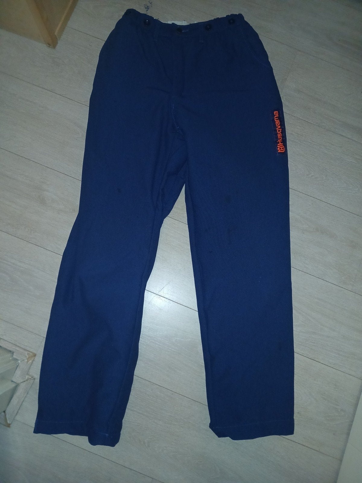 Husqvarna zaagbroek, maat 52, Ophalen of Verzenden, Gebruikt
