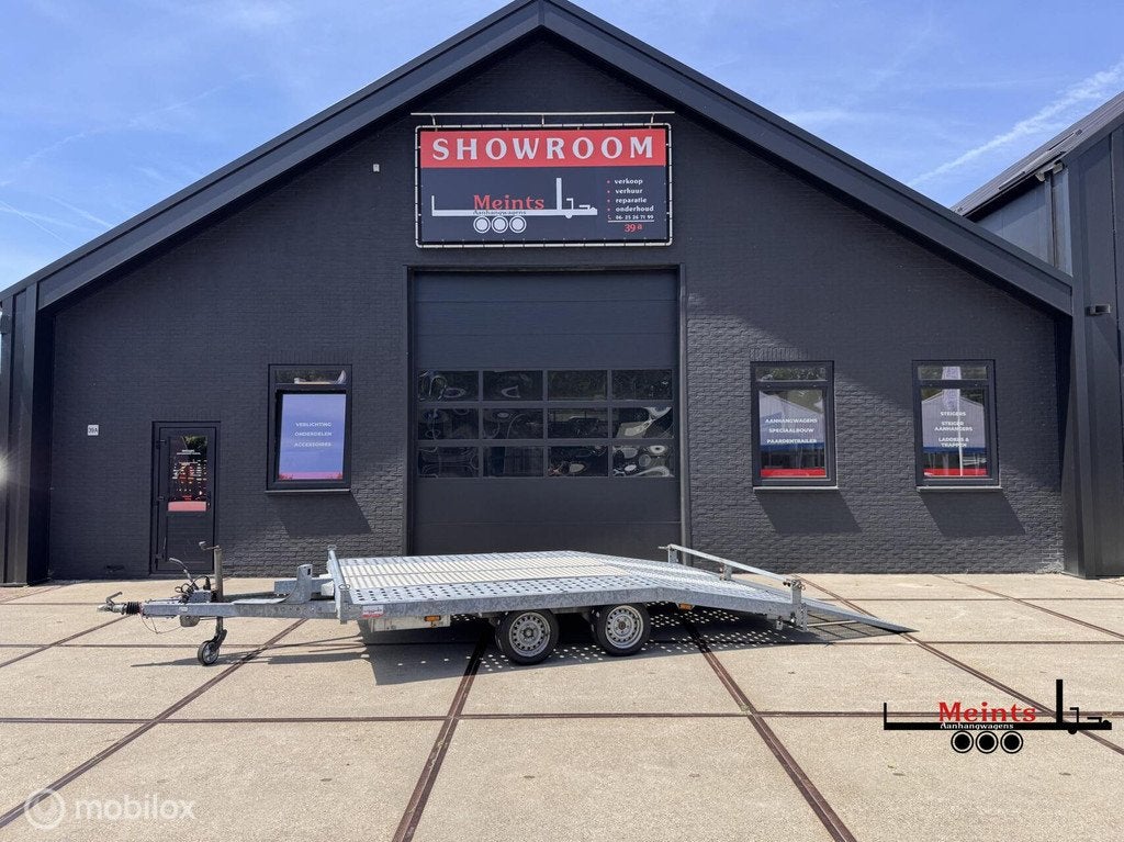 UNIEK! Oprij aanhangwagen 420x250 3500KG, Gebruikt