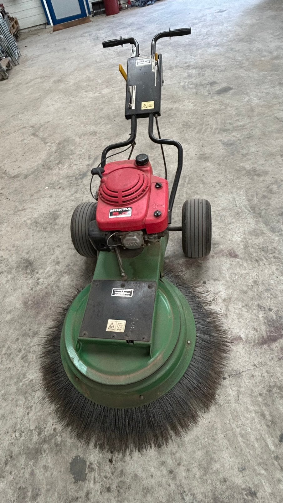 ️Professionele veegmachine met sterke 5pk Honda motor️, Ophalen, Gebruikt, Honda