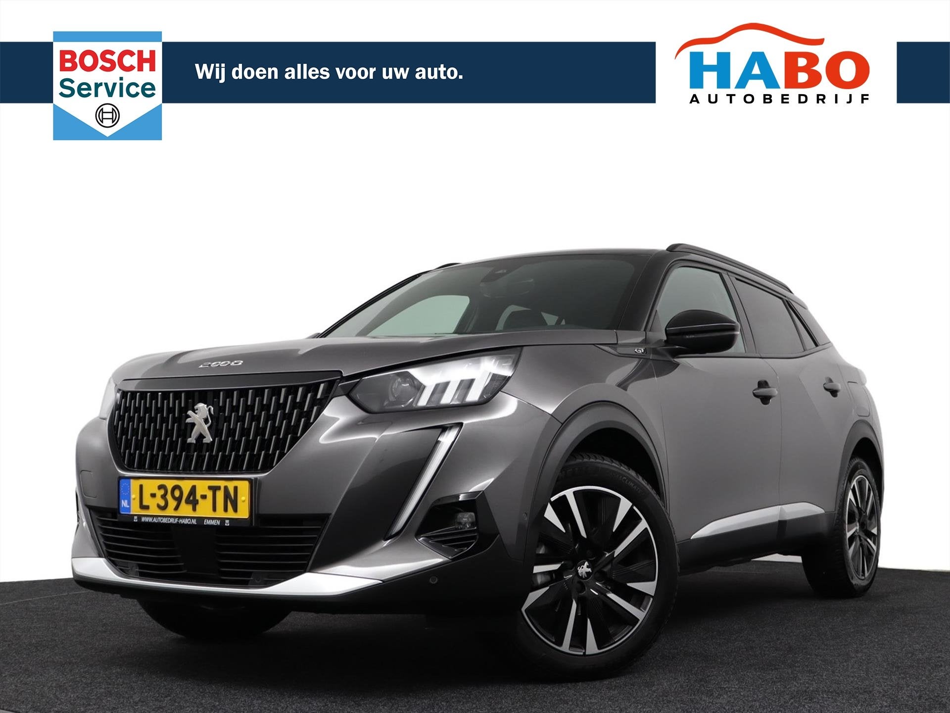 Peugeot 2008 1.2 PURETECH GT PACK AUTOMAAT 130PK ECC/ADAP.CR, Auto's, Automaat, Gebruikt, 1199 cc, Origineel Nederlands