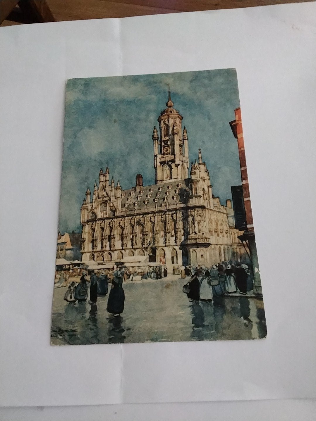 Oude Ansichtkaart Middelburg - Naar aquarel  J. Setelik, Ophalen of Verzenden, Voor 1920, Ongelopen, Zeeland