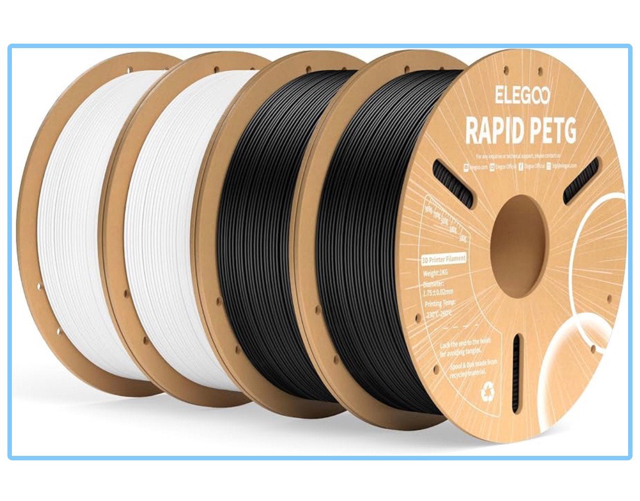 Egloo rapid petg, Computers en Software, Ophalen, Nieuw, Filamentrollen