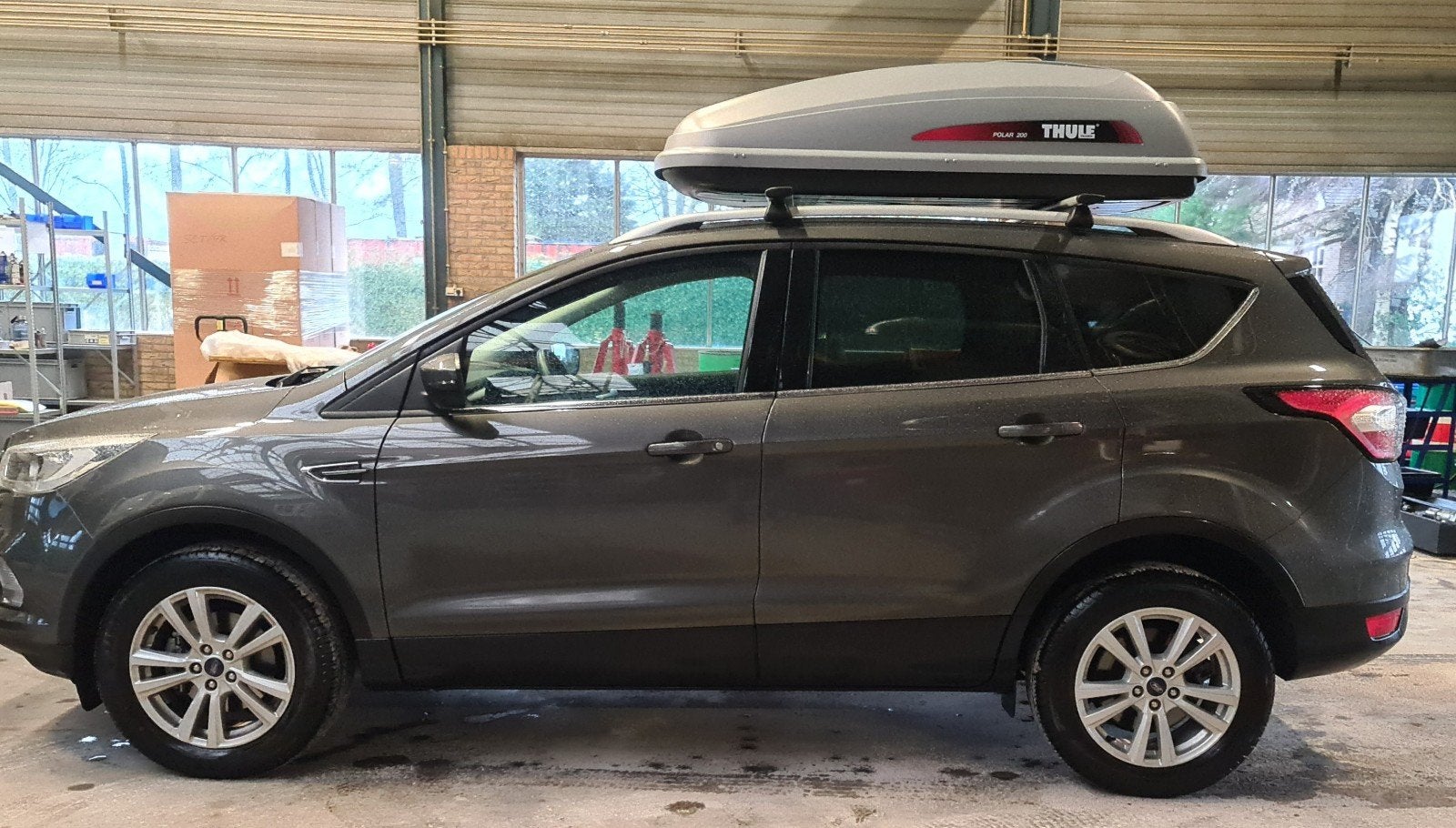 Thule Polar 200 Dakkoffer - Ruime en Betrouwbare Bagagebox, Auto diversen, Ophalen, Gebruikt