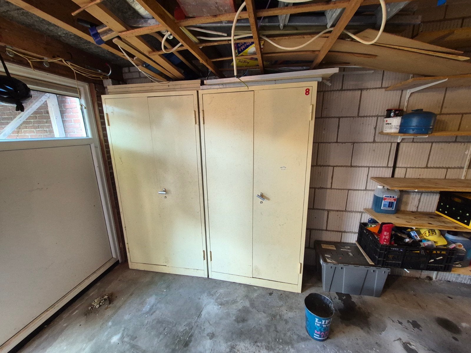 Metalen archiefkasten - Set van 2, Ophalen, Gebruikt