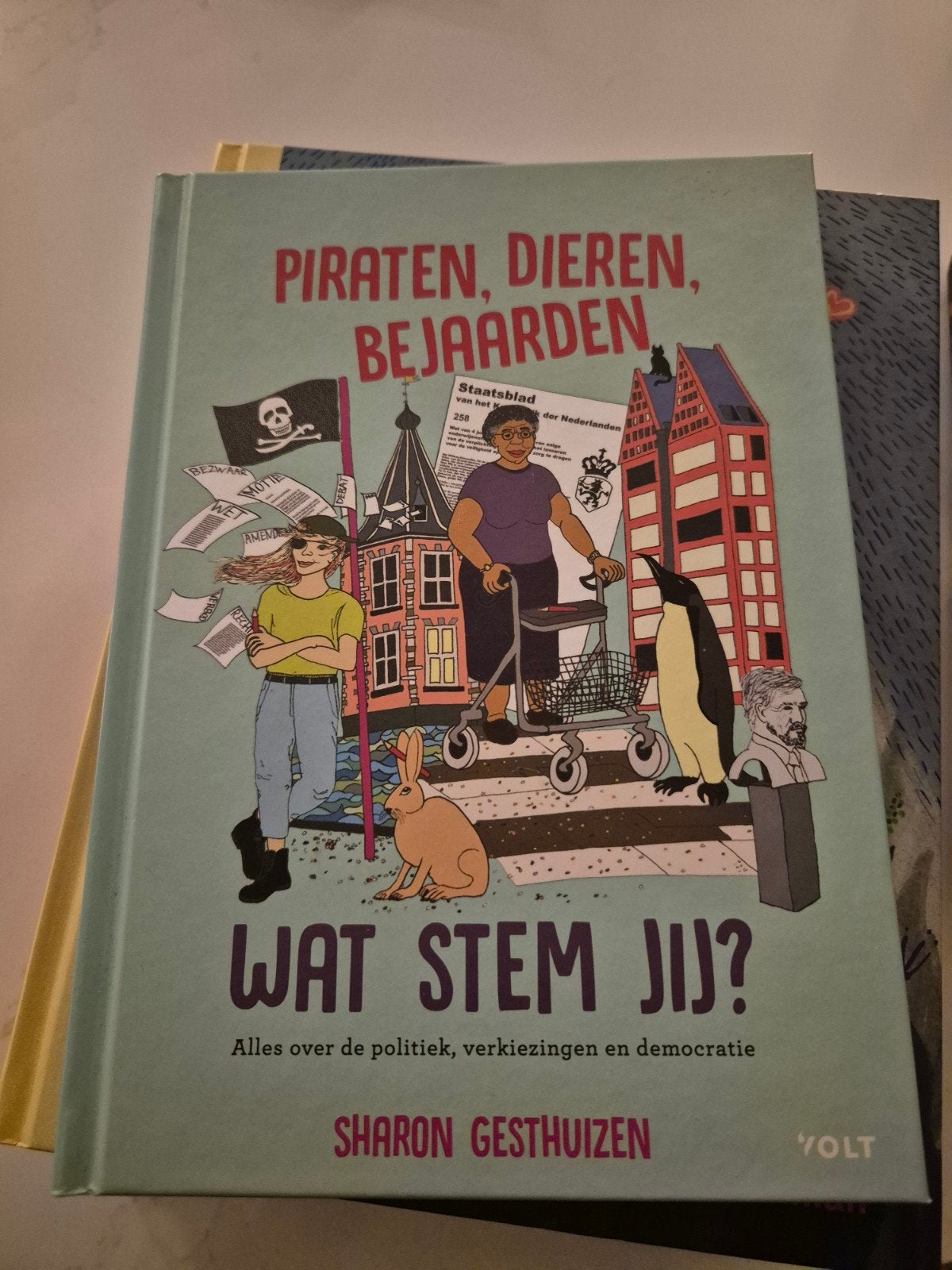 Wat Stem Jij?Alles over politiek, verkiezingen en democratie, Nieuw, Politiek en Staatkunde, Nederland, Sharon Gesthuizen