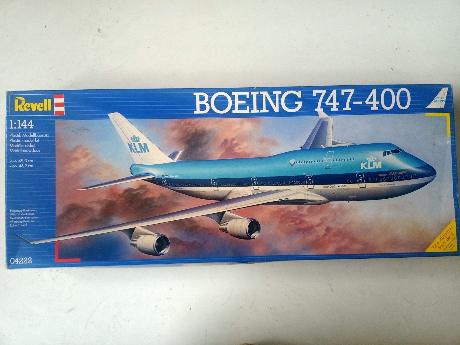Revell 1/144 Boeing 747-400 KLM, Hobby en Vrije tijd, Modelbouw | Vliegtuigen en Helikopters, Ophalen of Verzenden