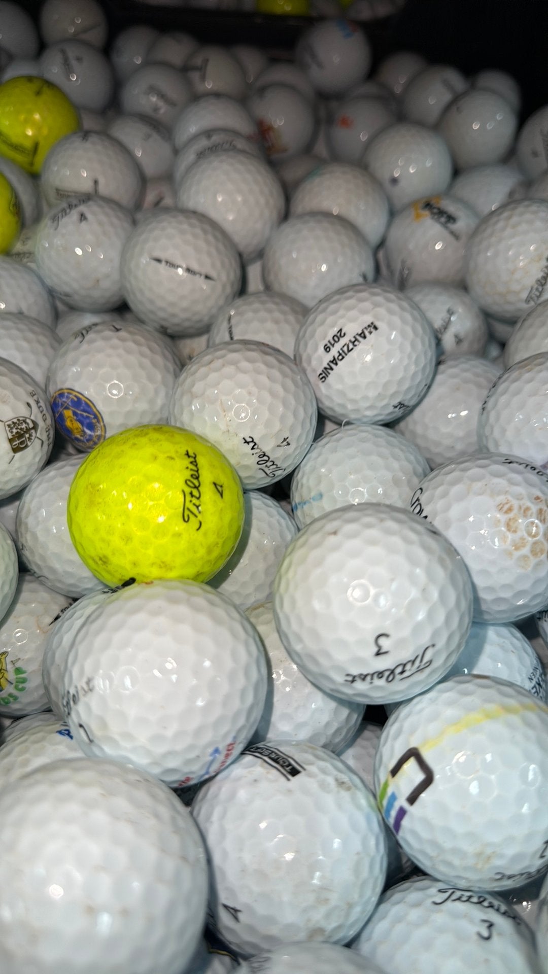 Titleist tour soft golfballen 50 stuks AAAA kwaliteit, Ophalen of Verzenden, Zo goed als nieuw, Bal(len)