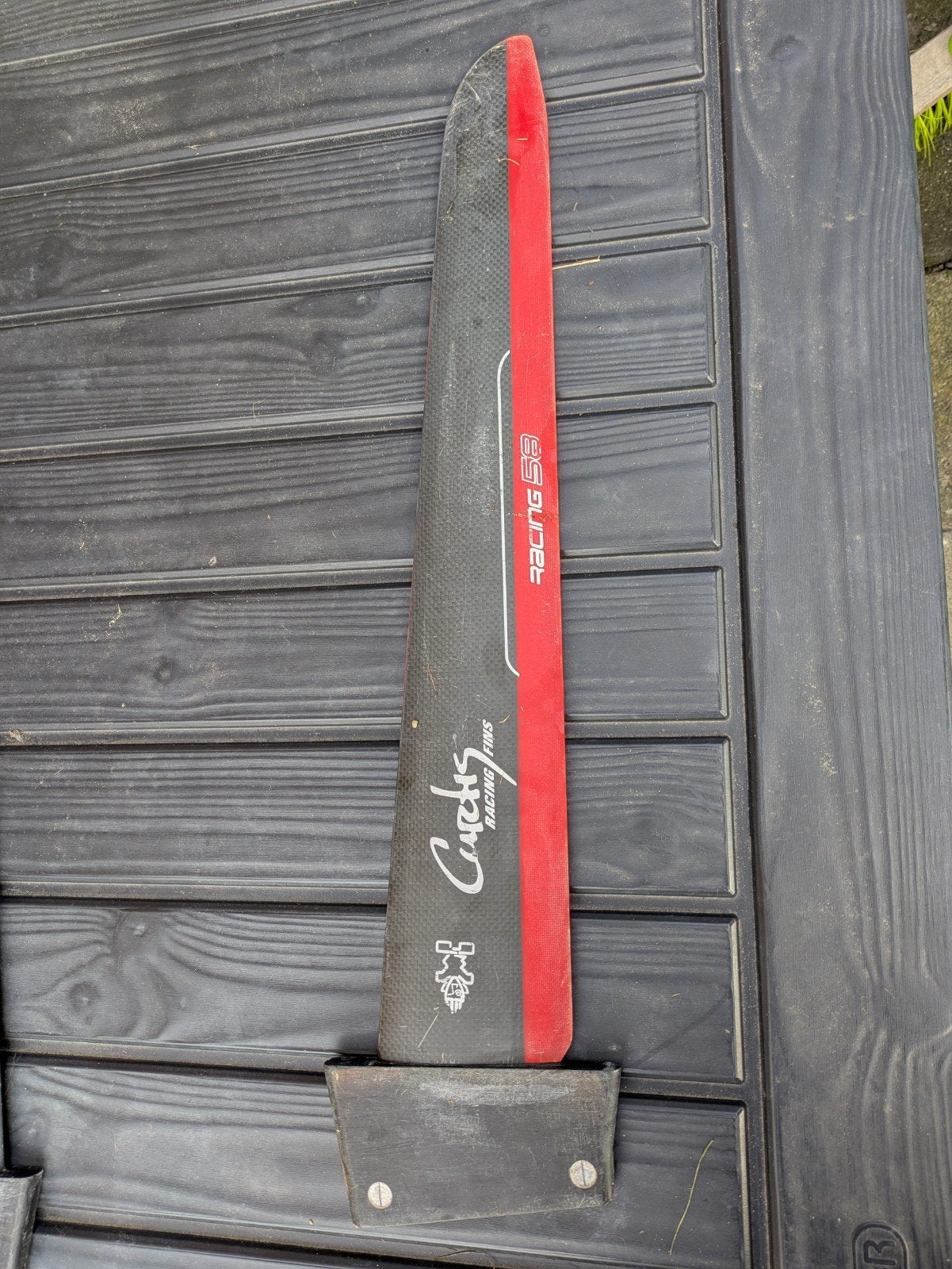 Curtis racing fins. 58 cm carbon., Watersport en Boten, Ophalen of Verzenden, Zo goed als nieuw, Plank