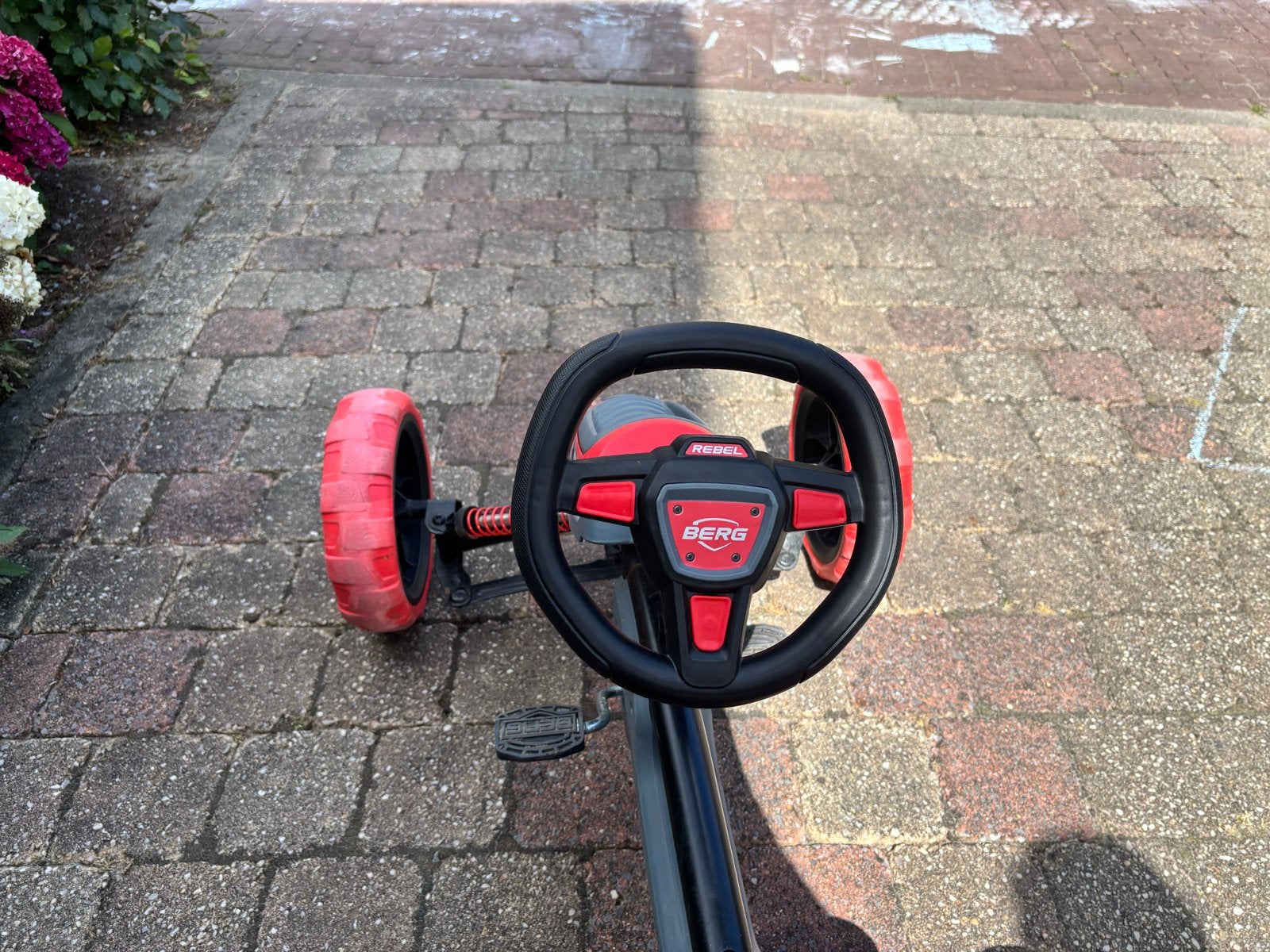 BERG REPPY REBEL RED- Zo goed als nieuw, Kinderen en Baby's, Speelgoed | Buiten | Skelters, Ophalen, Gebruikt, Berg