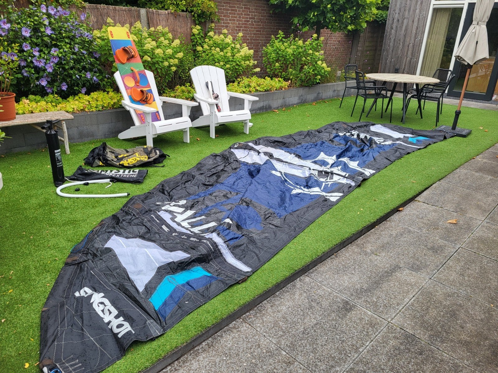 Complete Kitesurf Set: Slingshot Rally 10m² & Noble Board, Ophalen, Kitesurf-set, Twintip, 10 m²