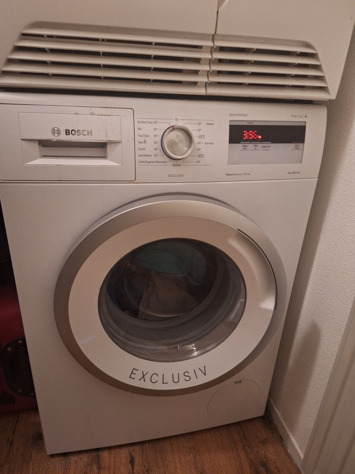 Bosch wasmachine, Witgoed en Apparatuur, Wasmachines, Ophalen, Gebruikt, Voorlader, 85 tot 90 cm