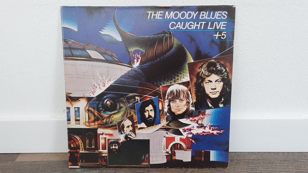 The Moody Blues - Caught Live +5 LP / Vinyl Platen, Overige genres, Ophalen of Verzenden, Zo goed als nieuw, 12 inch
