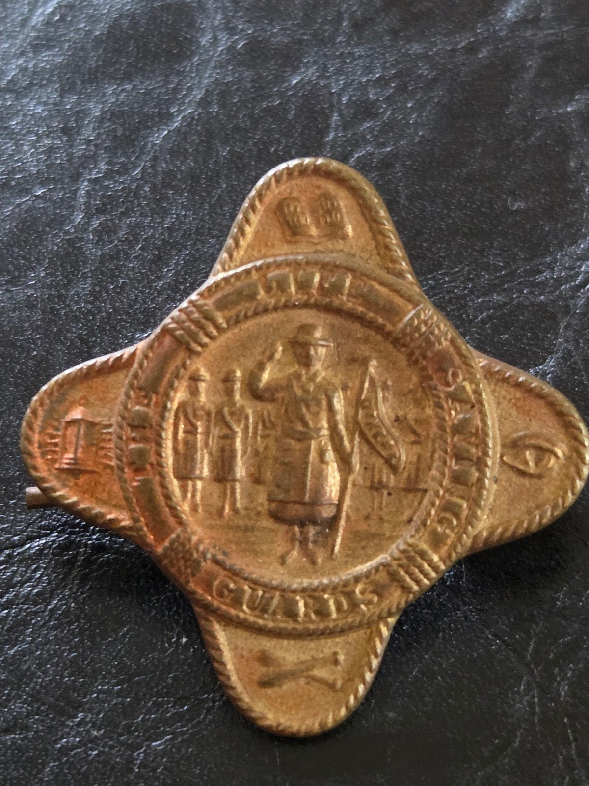 scouting Leger der Heils speld Life Saving Guards, Ophalen of Verzenden, Gebruikt, Embleem, Speld of Insigne