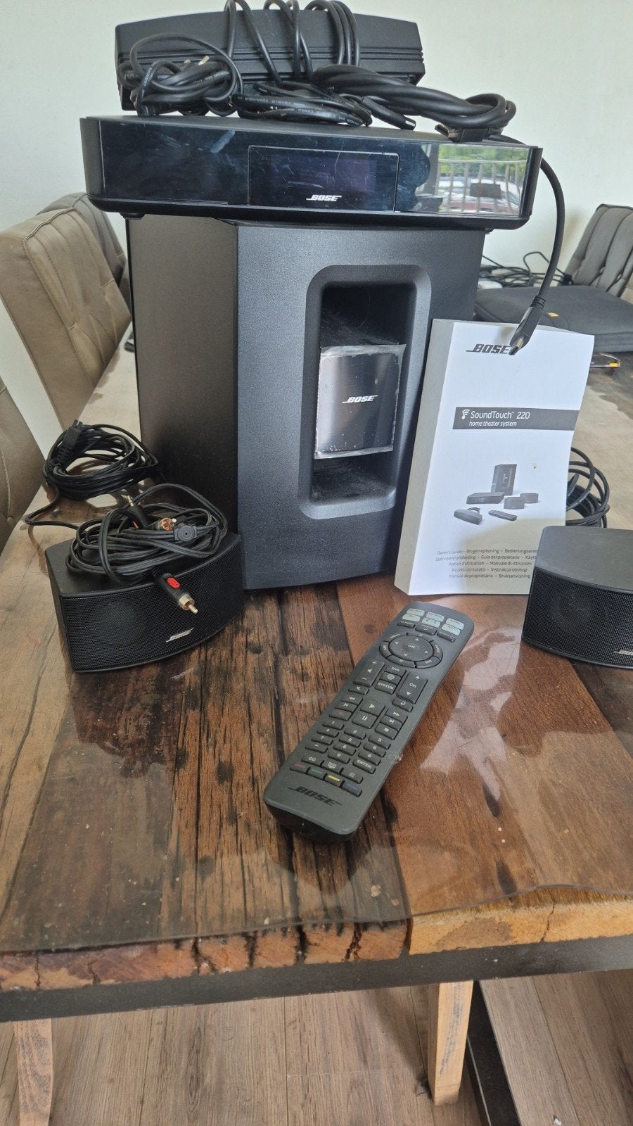 Bose SoundTouch 220 Home Cinema Systeem - Zo goed als nieuw, 2.1-systeem, 70 watt of meer, Zo goed als nieuw, Overige spelers