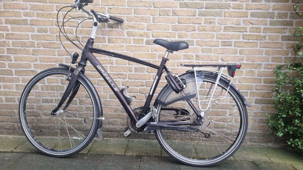 GAZELLE FUENTE Herenfiets 24 Versnellingen 28 inch, Ophalen, Gebruikt, Versnellingen, 49 tot 53 cm