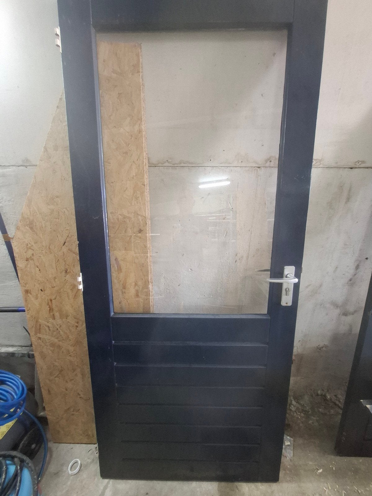 deur, Doe-het-zelf en Verbouw, Deuren en Horren, Ophalen, Gebruikt, Buitendeur, 200 tot 215 cm