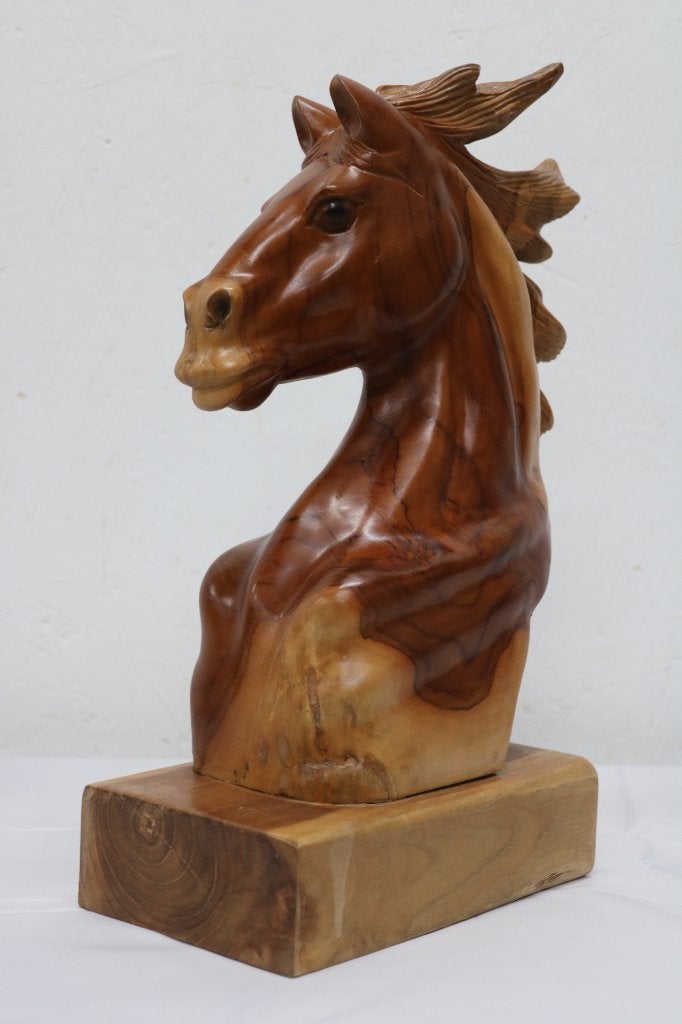 Houten Paard Torso, Ophalen, Buste