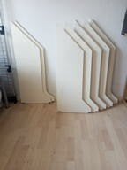 Lundia hoekplanken, Ophalen, Gebruikt