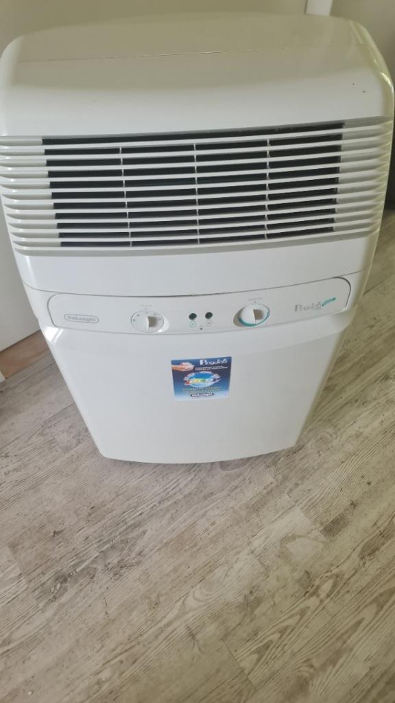 DeLonghi Pinquin mobiele airconditioning, Ophalen, Gebruikt, Minder dan 60 m³, 3 snelheden of meer