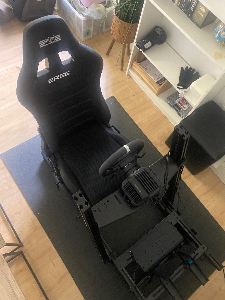 Sim racing setup: Logitec + Next Level GT Elite, Computers en Software, Ophalen, Zo goed als nieuw
