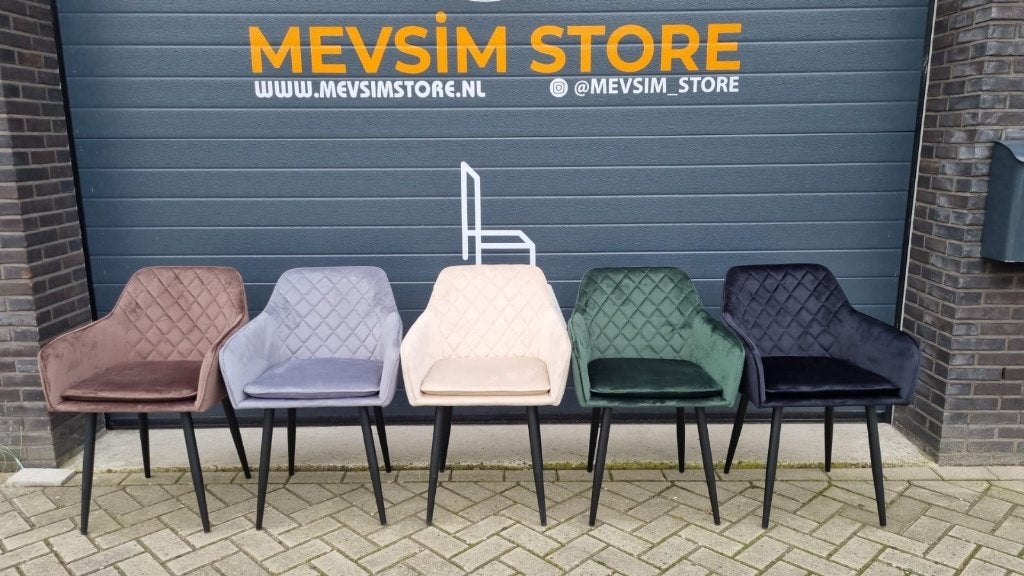 Partij eetkamerstoelen – gloednieuw (set van 4) €230, Ophalen, Nieuw, Vijf, Zes of meer stoelen