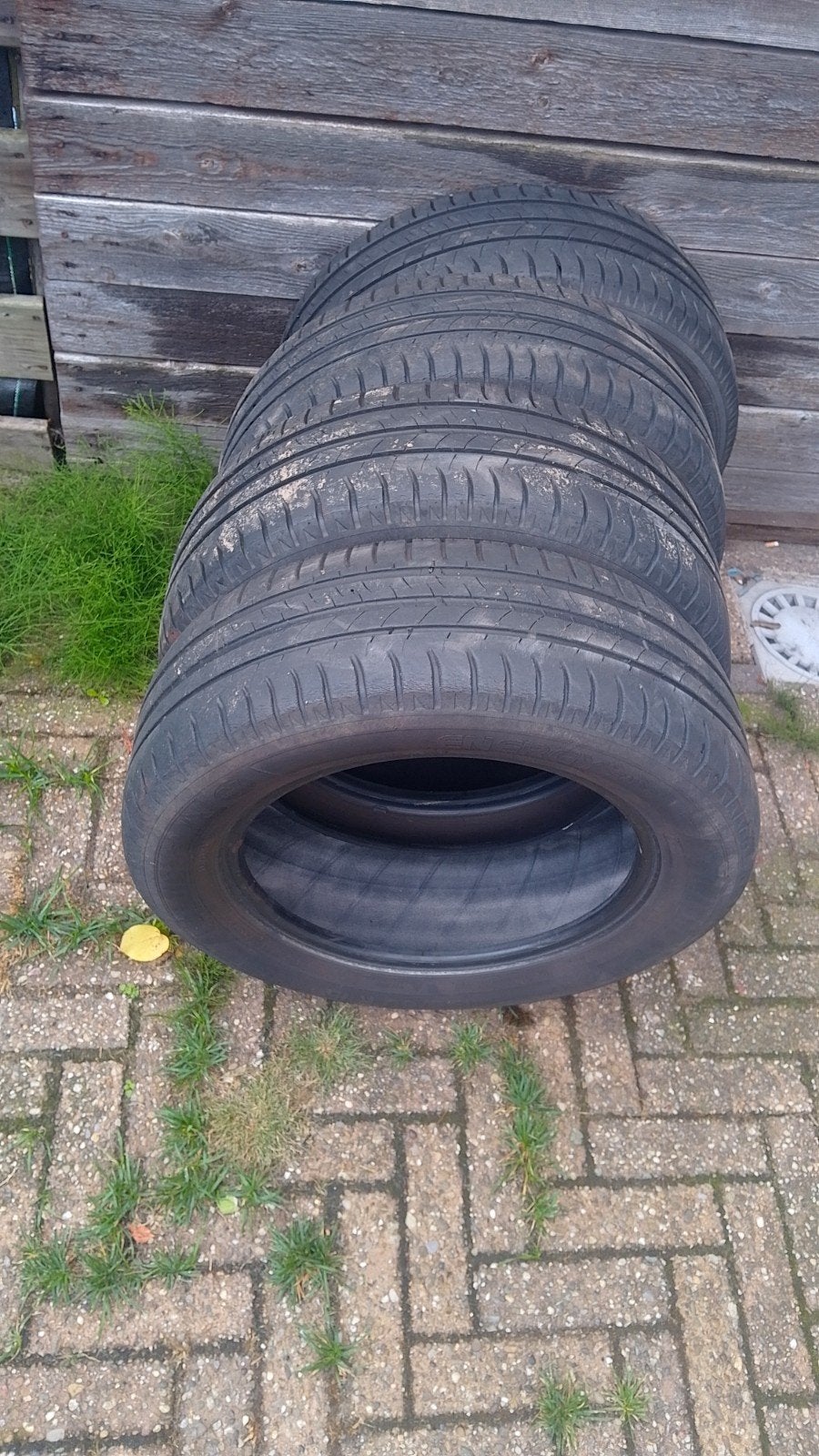 Set van 4 Michelin Energy 195/60/R15 zomerbanden te koop, Ophalen