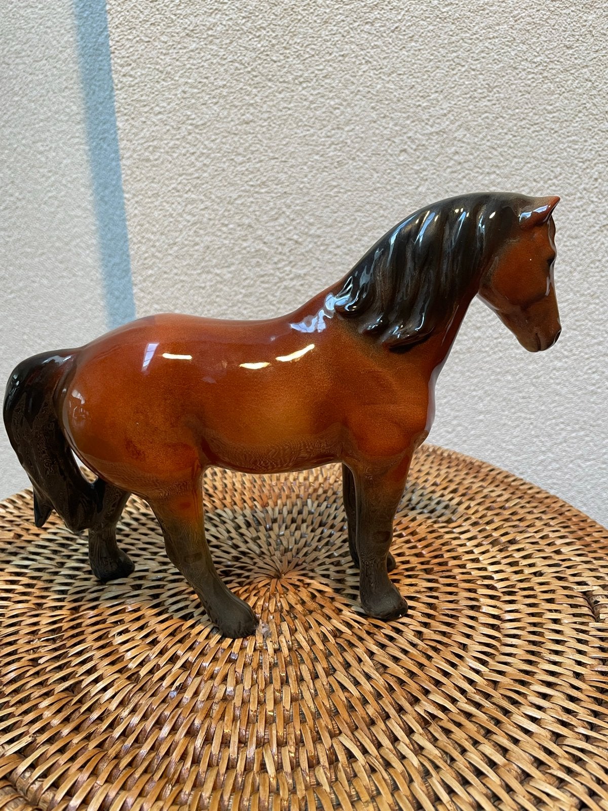 Goebel Paard Beeld - Bruin, 14-18 cm hoog, Ophalen of Verzenden