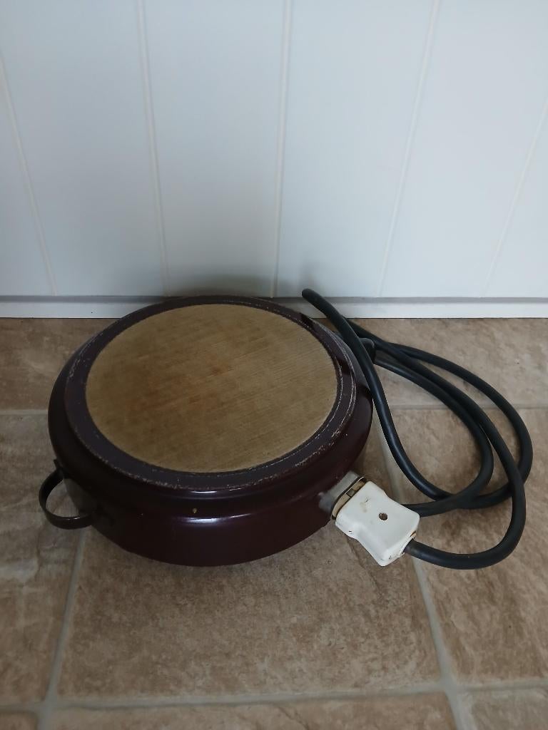 vintage elektrische stoof, Antiek en Kunst, Antiek | Woonaccessoires, Verzenden