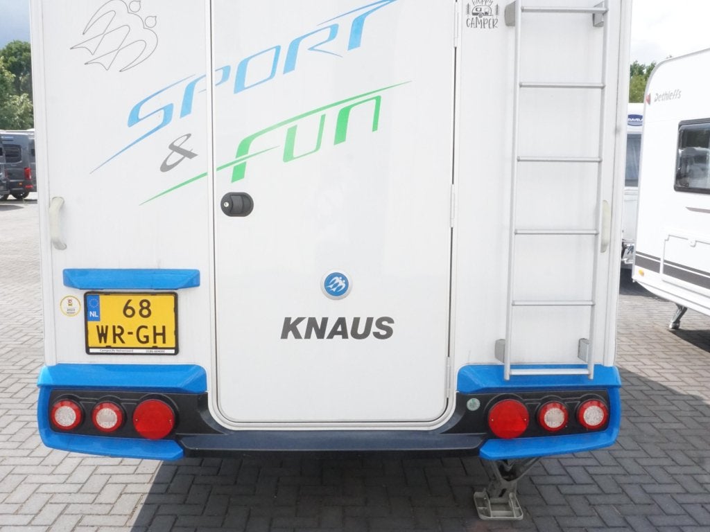 Knaus Sport en Fun 480 QL MOVER, HERZOG LUIFEL, Caravans en Kamperen, Caravans, Schokbreker, Bedrijf, Tot en met 3, 4 tot 5 meter