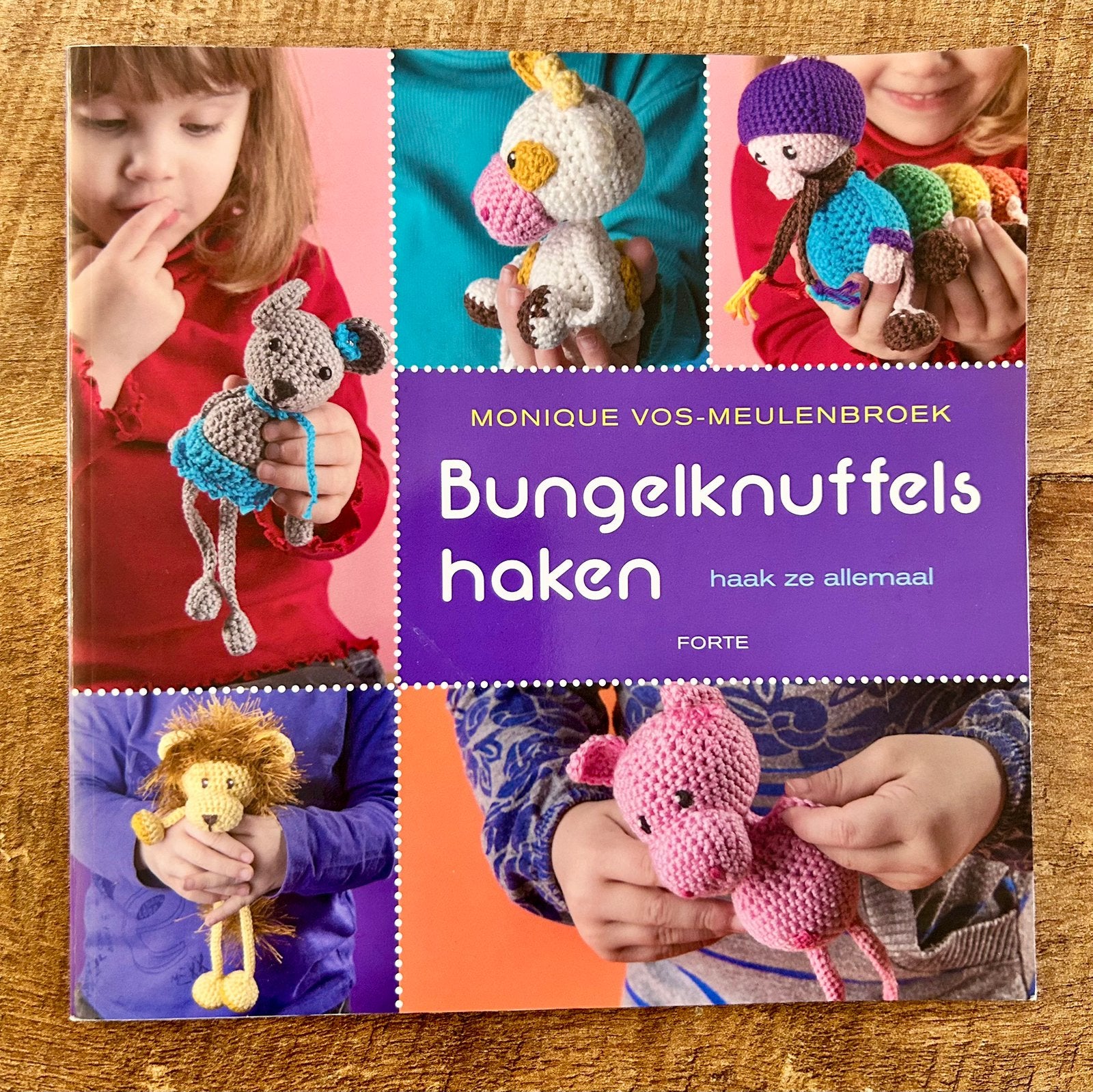 Bungelknuffels haken - Monique Vos - Meulenbroek, Ophalen of Verzenden, Monique Vos-Meulenbroek, Gelezen, Breien en Haken