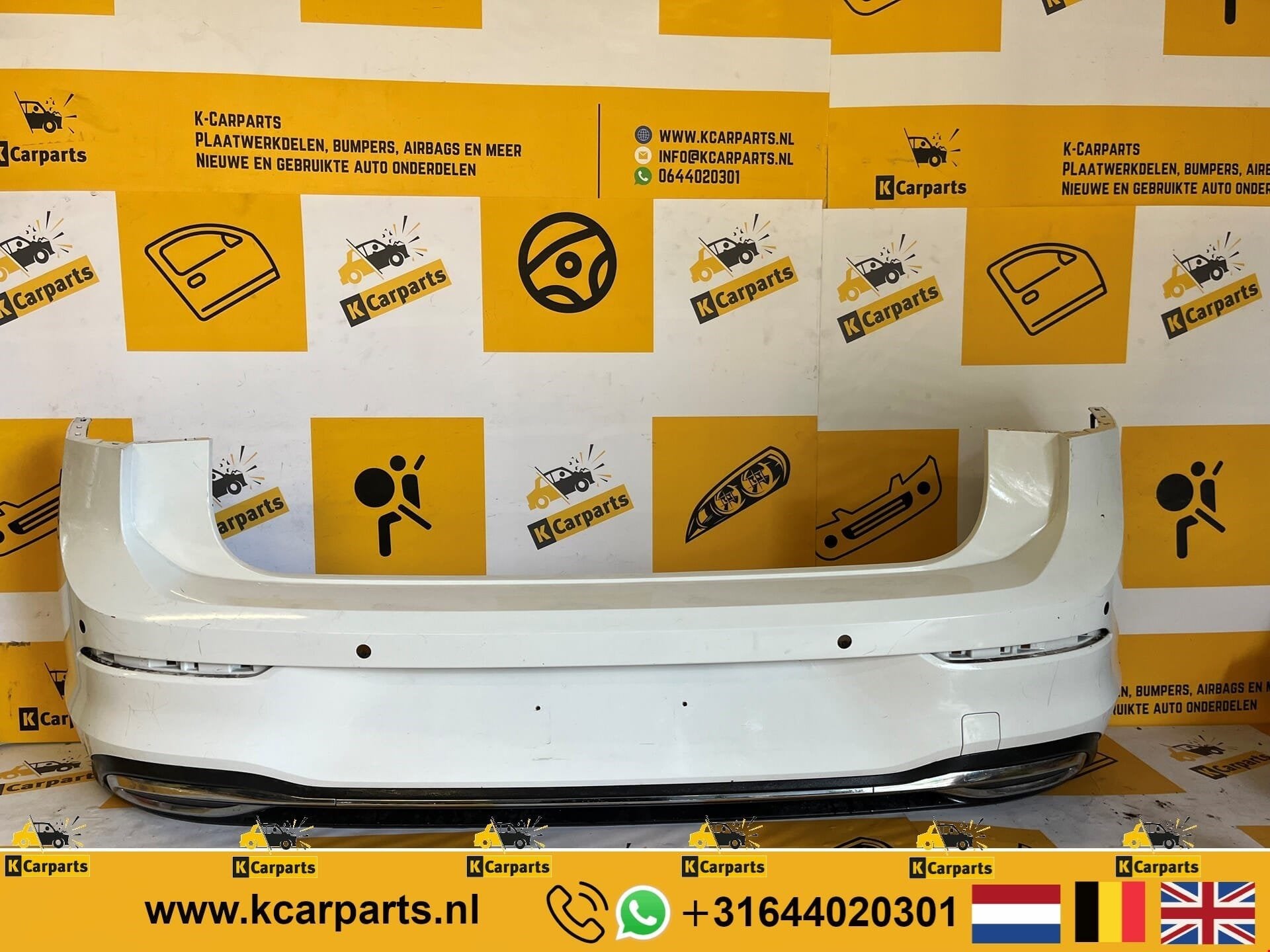 Achterbumper Volkswagen Golf VIII Golf 8 4x PDC 5H6807568F, Info@fabrikant.eu, Ophalen of Verzenden, Achter, Bumper