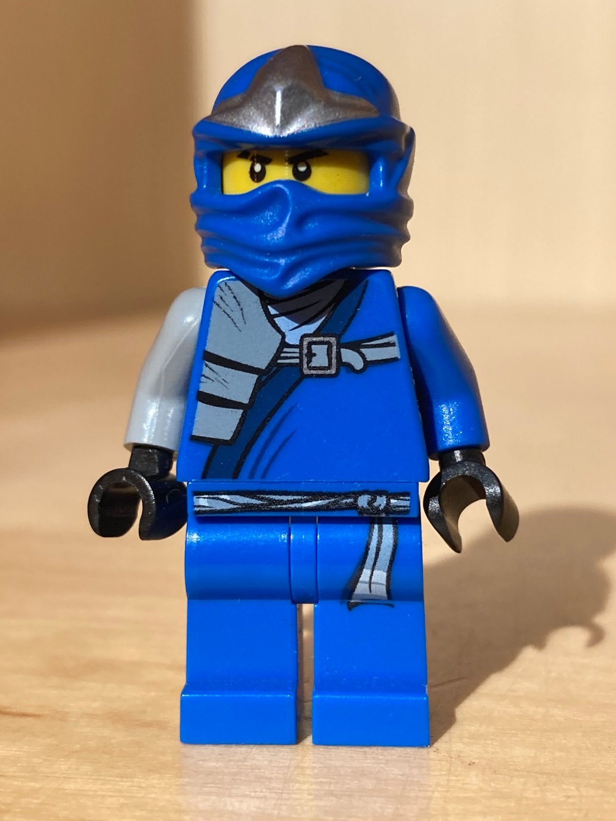 Lego Ninjago Jay ZX - shoulder armor njo0047, Lego, Ophalen of Verzenden, Zo goed als nieuw, Minifiguur