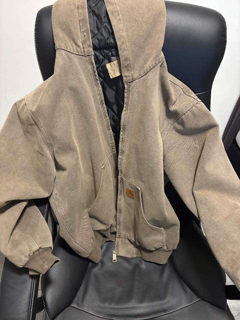 Carhartt vintage jacket, Maat 52/54 (L), Bruin, Carhartt, Ophalen of Verzenden