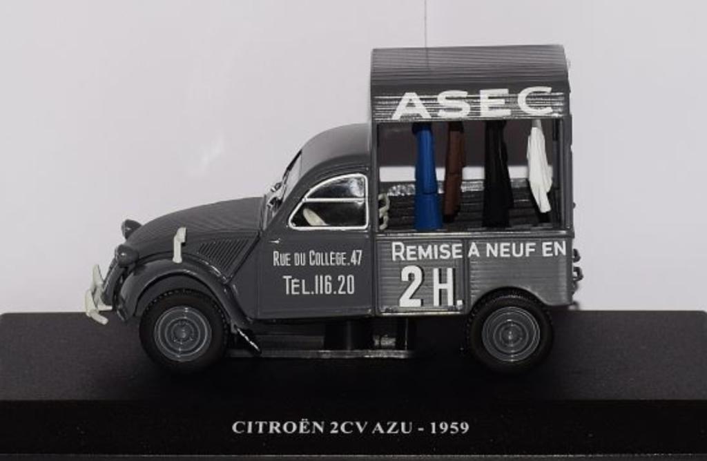 Citroen 2CV AZU '59  ASEC schaal 1/43 Utilitaires Citroen 32, Verzenden, Nieuw, Auto, Norev