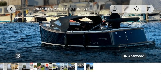 Enkhuizen 744 Tender sloep 110pk vol opties en trailer !, 25 m, Tender, Binnenboordmotor, 75 m