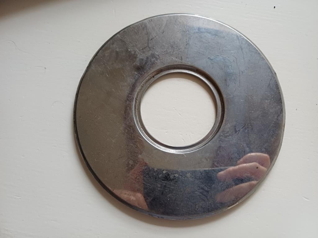 Voor wiel Naafdeksel plaat Chrome, Ophalen of Verzenden, Gebruikt, Overige typen, Overige merken