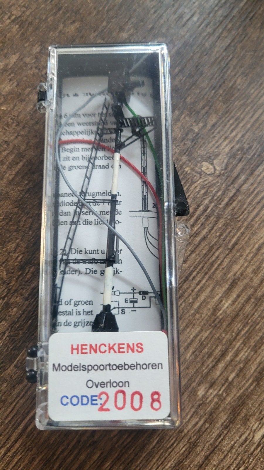 HENCKENS 2008 - NS SEIN, Ophalen of Verzenden, Gelijkstroom, Overige merken, NS