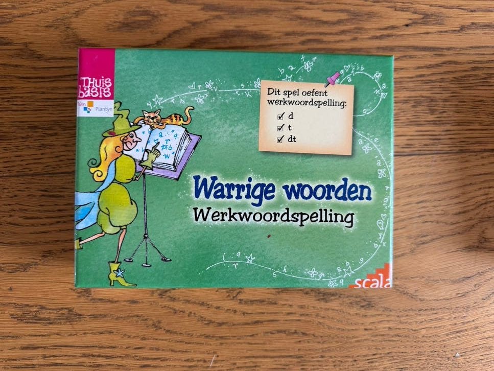 Warrige woorden (vanaf 9 jaar), Ophalen of Verzenden, Zo goed als nieuw, Taal en Lezen