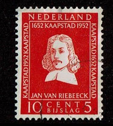 Nederland NVPH 580 gestempeld 2, Verzenden, Na 1940, Gestempeld