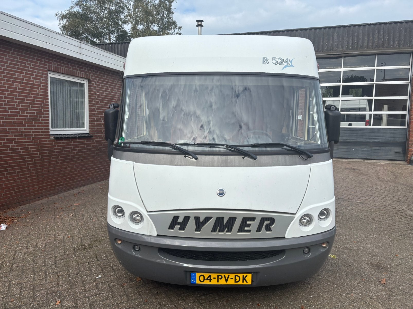 FIAT HYMER B 524 | AIRCO | LUIFEL | FIETSENDRAGER, Integraal, Ringverwarming, Fiat, Boiler