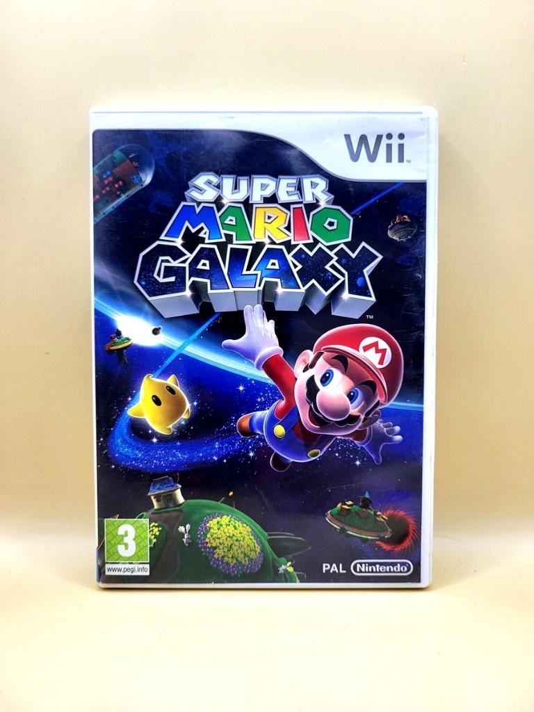 Super Mario Galaxy (Geen Boekje) - Nintendo Wii, Nintendo support, 2 spelers, Eén computer, Ophalen of Verzenden