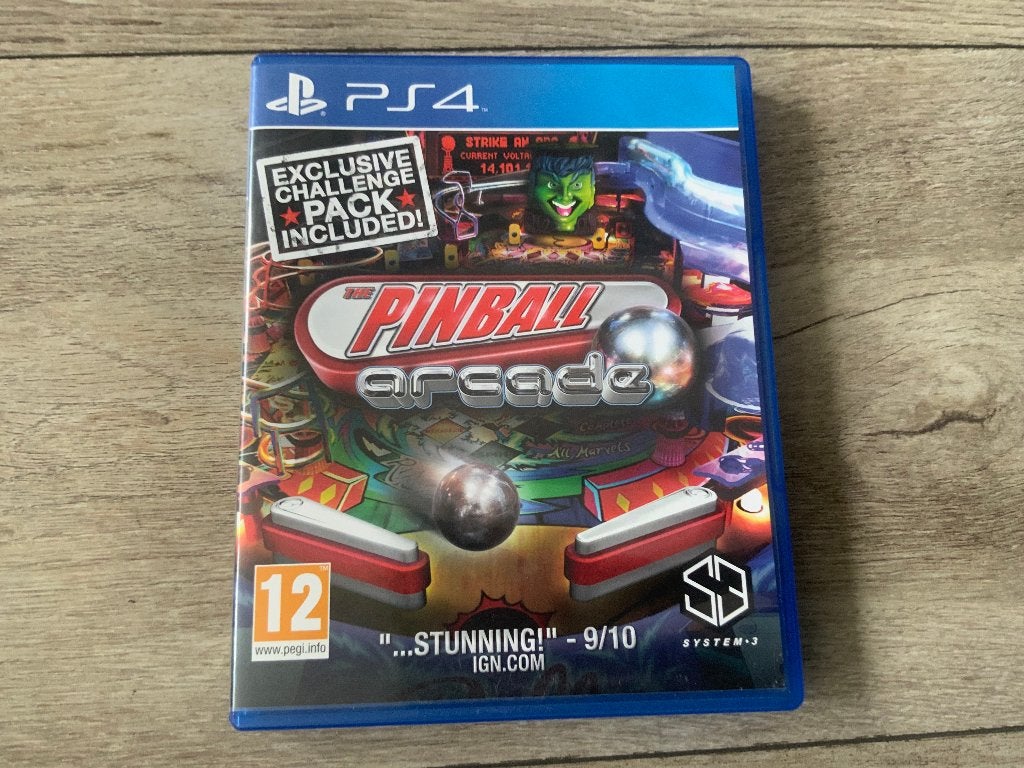 Playstation 4 - Pinball Arcade ( Season 1 ) voor de PS4, 1 speler, Ophalen of Verzenden, Zo goed als nieuw, Vanaf 3 jaar