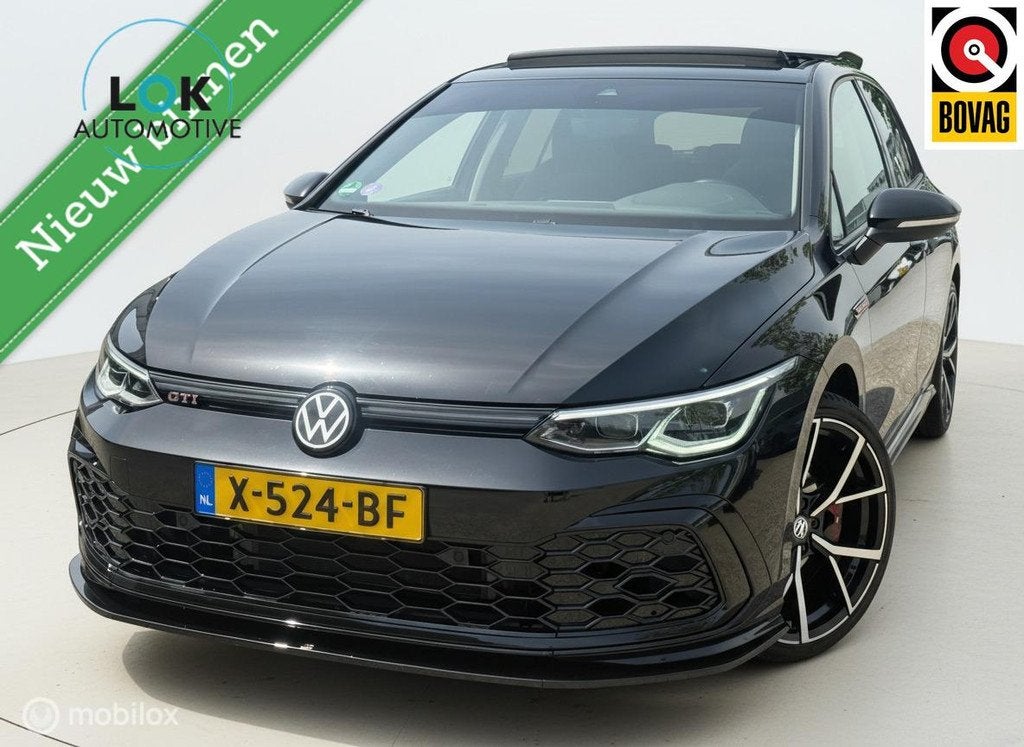 Volkswagen Golf 1.5 TSI GTI CLUBSPORT LOOK PANO|IQLIGHT|ACC|, Auto's, Stof, 4 cilinders, 150 pk, Zwart