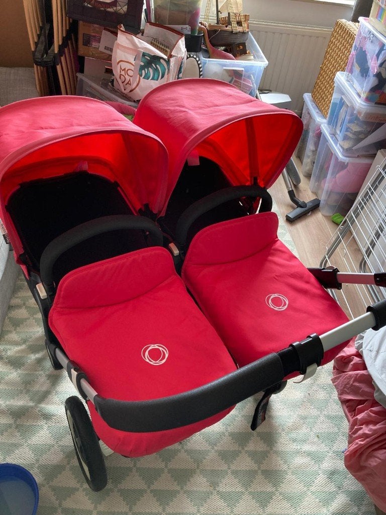 Complete Bugaboo Donkey Duowagen met accessoires, Kinderen en Baby's, Ophalen, Gebruikt, Duowagen, Bugaboo